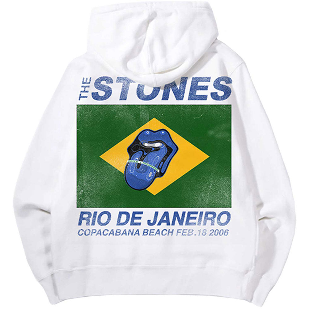 Image of The Rolling Stones Unisex Pullover Hoodie - Copacabana Rock Off